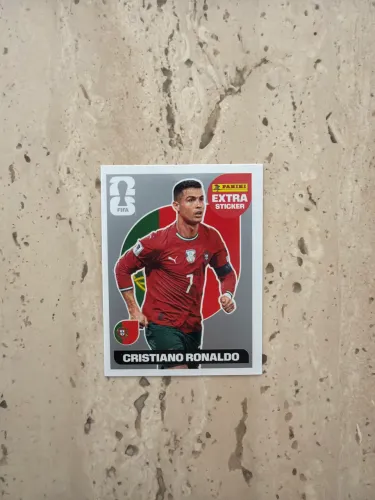 figurinha legend Cristiano Ronaldo Prata