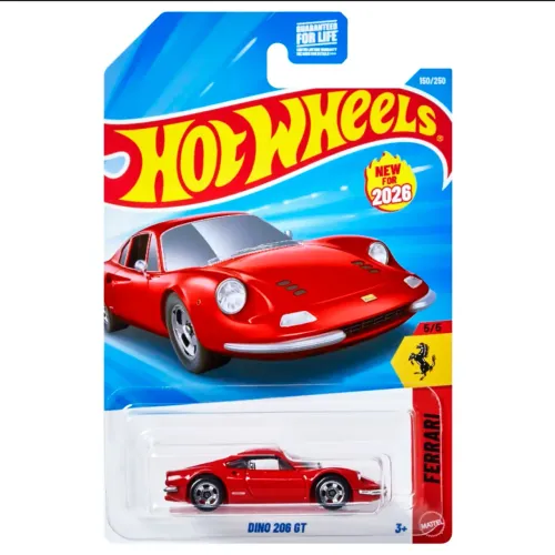 Hot Wheels Ferrai Dino 206 GT Mainline