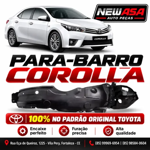 ASA DE URUBU / PARA BARRO / COROLLA / PARA TODOS OS MODELOS