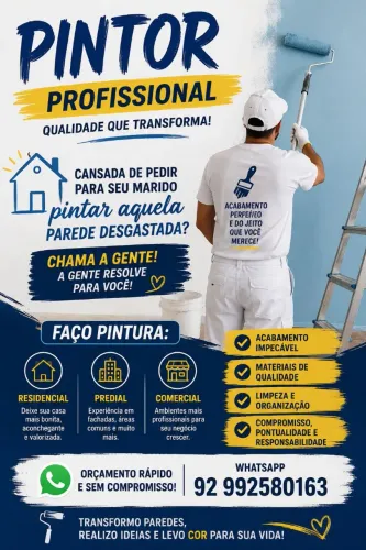 Pintor Residencial Predial, comercial