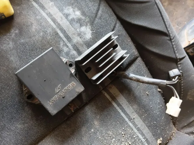 Cdi e retificado da suzuki yes