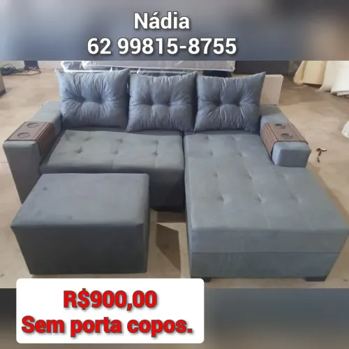 SOFÁ CINZA **6