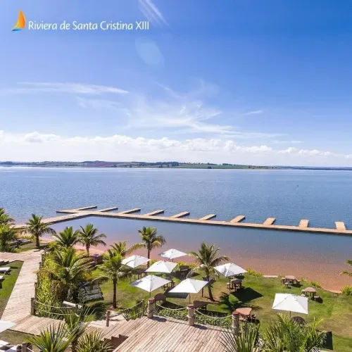 TERRENO 450M² QUITADO NO RIVIERA SANTA CRISTINA XIII ? PRÓXIMO À PORTARIA