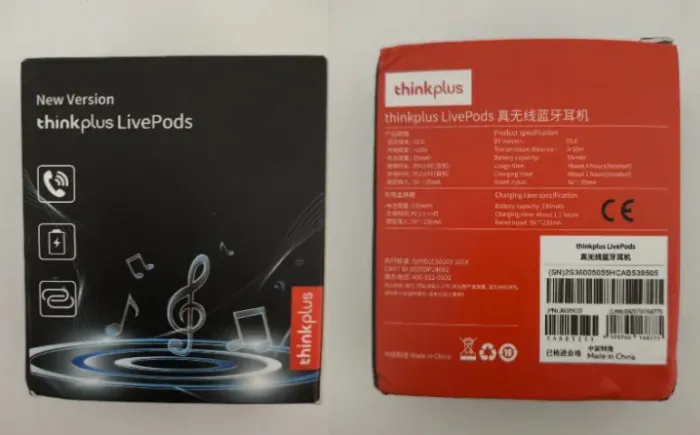 Fone Bluetooth Lenovo Thinkplus