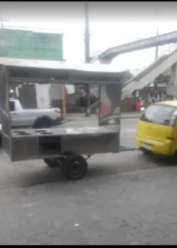 Barraca com reboque , valor 5,600