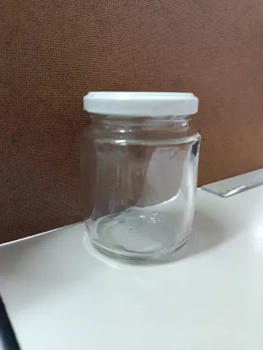 Pote de vidro com tampa 240ml (Caixa c/ 24)