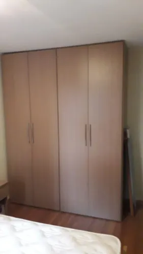 Armário Dormitório Criare Completo Cama e Criados-mudos.