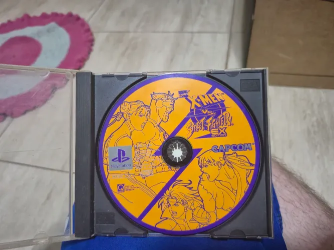 X-Men vs. Street Fighter EX Edition para PlayStation 1,
