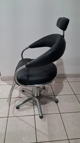 Cadeira barbeiro salão 
