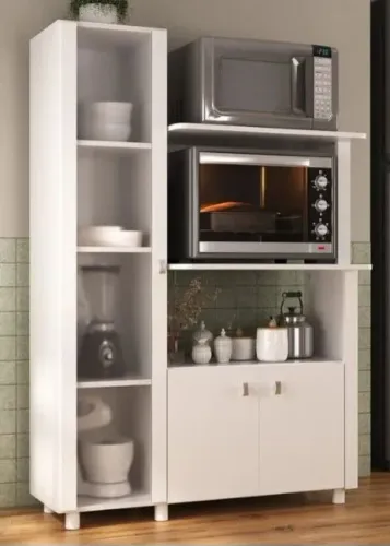 Vendo balcão multiuso com porta de vidro