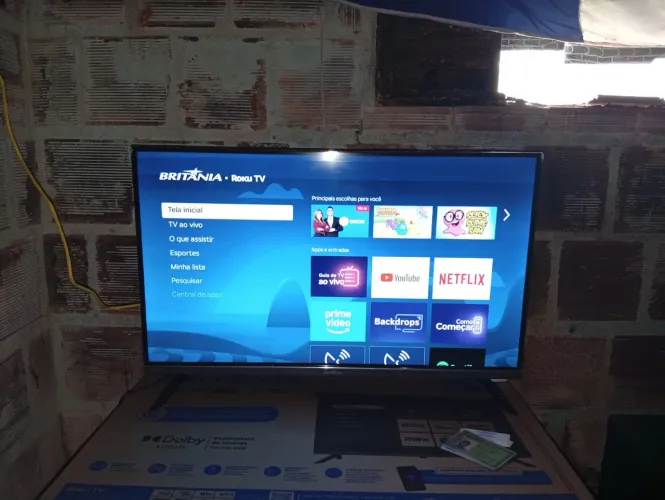 Tv Britânia 32 polegadas 