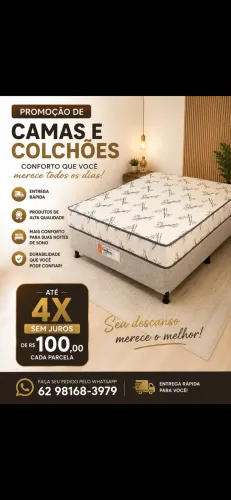 Cama casal nova hoje