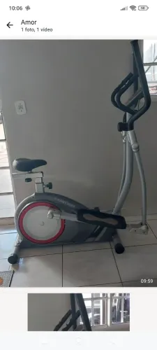 Elíptico semi novo 
