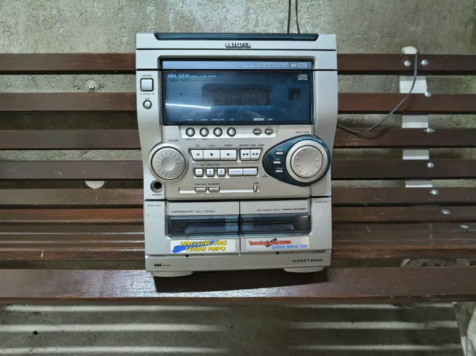 Micro system Aiwa NSX-Z21*não liga*