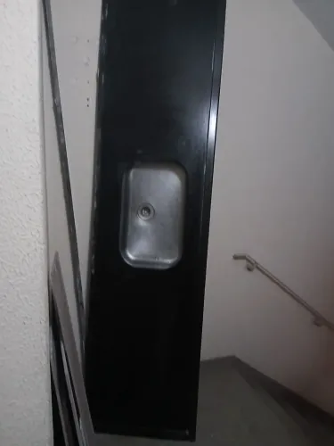Pia em granito preto