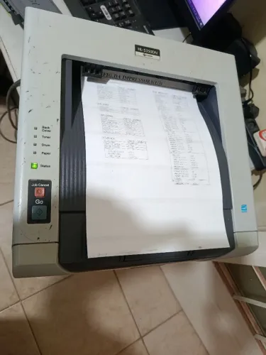 Impressora brother Hl 5350dn bem conservada com toner