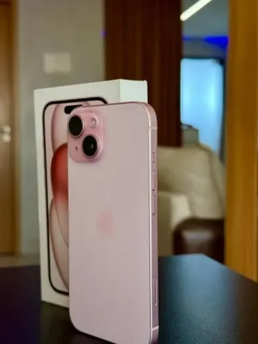 iPhone 15 128GB Rosa Bateria 89% Peças Genuínas Loja Fisica + Garantia 