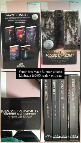 Livros usados Percy Jackson, Kimetsu, Naruto e muito mais.
