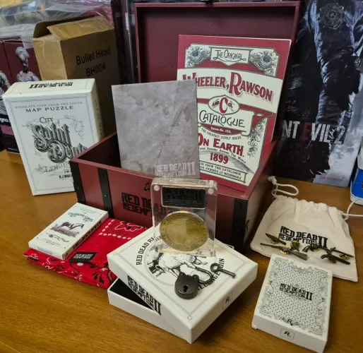 Red Dead Redemption 2 collectors edition completa (Sem o jogo)!