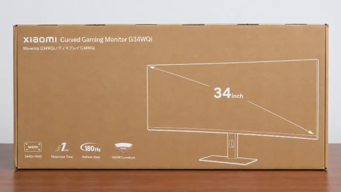 Monitor Gamer Xiaomi G34WQI C34WQBA-RGGL 34