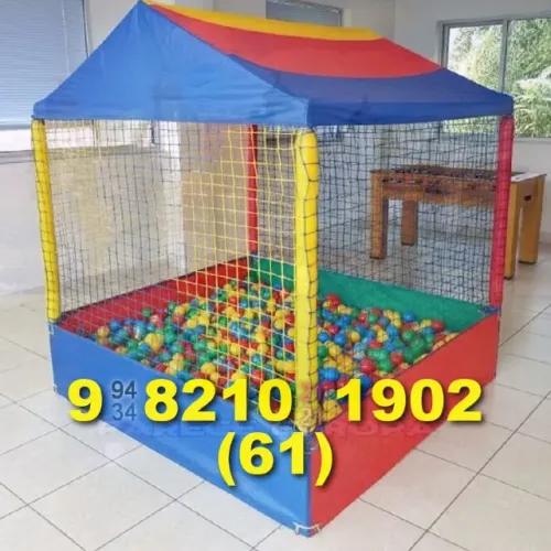 Locação de Brinquedos - Piscina de bolinhas e mais! Guará I, Lago Sul e Águas Claras.