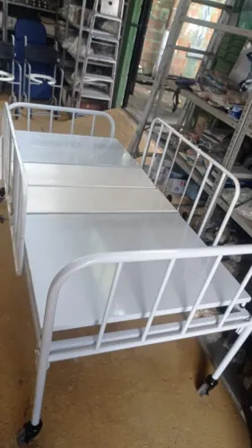 Kit Cama Hospitalar + Colchão Quase Novo (1 Semana de Uso) - Pronto pra Entrega