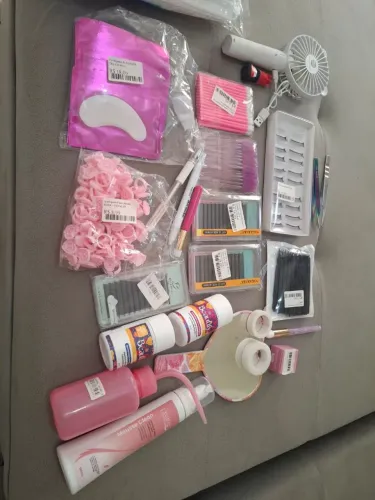 Kit completo - Lash desing iniciante - Extensão de cílios