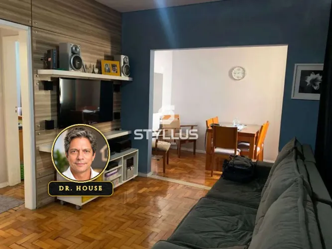 Apartamento Espaçoso com 3 Quartos (Revertido para Sala de Jantar) no Méier! M50A