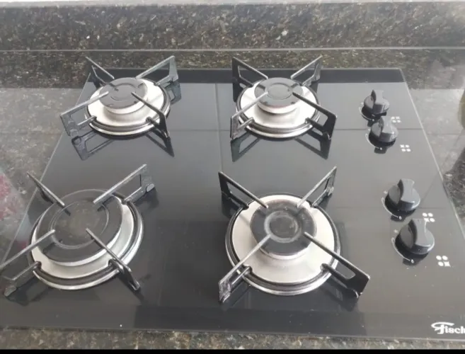 Fogão Cooktop Fischer 4 bocas