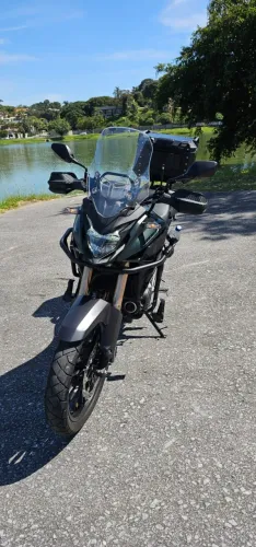 HONDA CB 500X ANO 2024 VERDE UNICO DONO