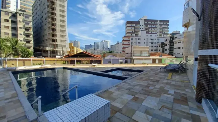 Imóvel para aluguel com 1 quarto em Caiçara - Praia Grande - 2300 reais