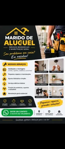 Marido de Aluguel Profissional | Reparos, Instalações e Manutenção Geral