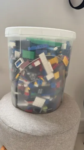  Lote LEGO Original - 2,2 kg de Peças Variadas