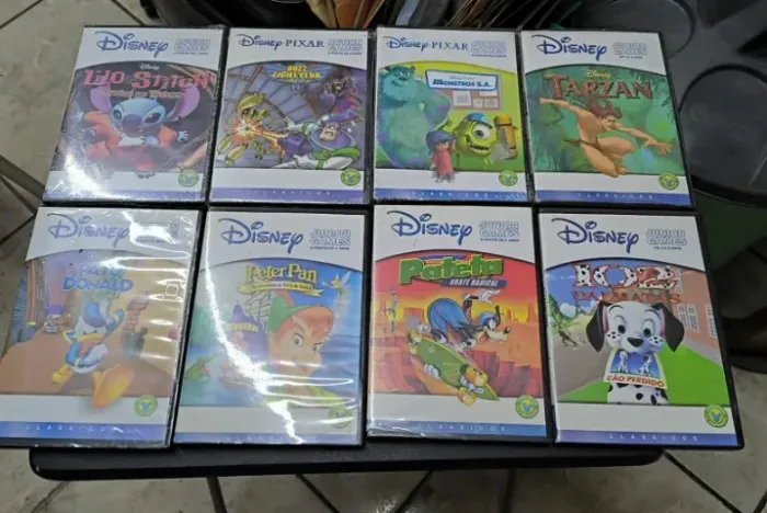 Lote 8 DVD Disney Originais - Alguns ainda lacrados