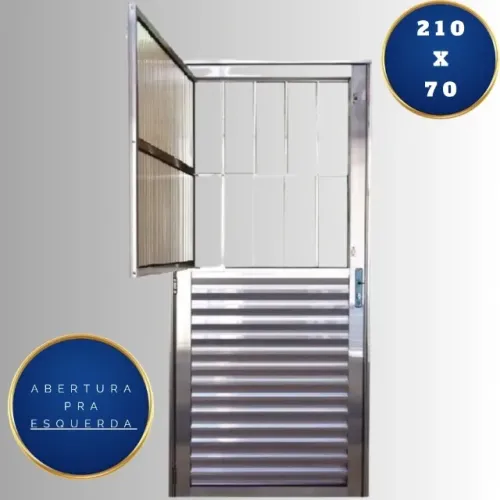 Porta alumínio social vários