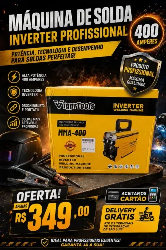 Máquina de solda MMA 400