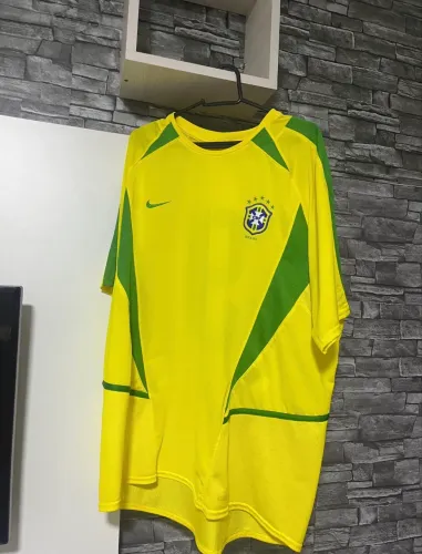Camisa Brasil 2002 original de época 