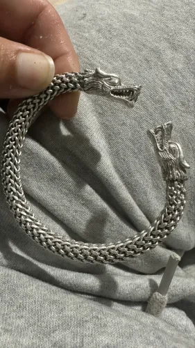 Pulseira viking prata