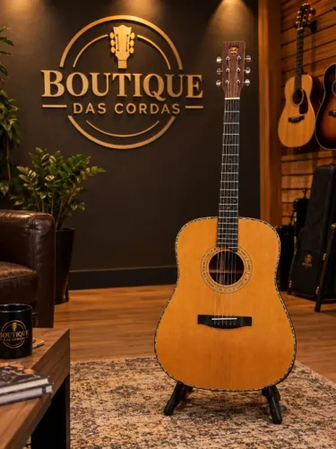 Violão Custom D 52 (pesquise sobre um violão 52 na Ásia)