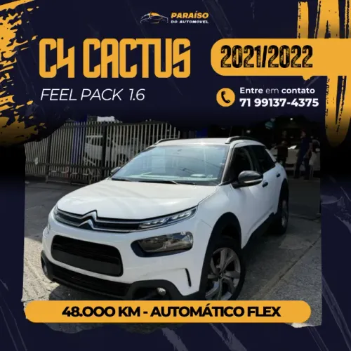 Citroen C4 Cactus Feel 1.6 16V Flex Aut. 2022