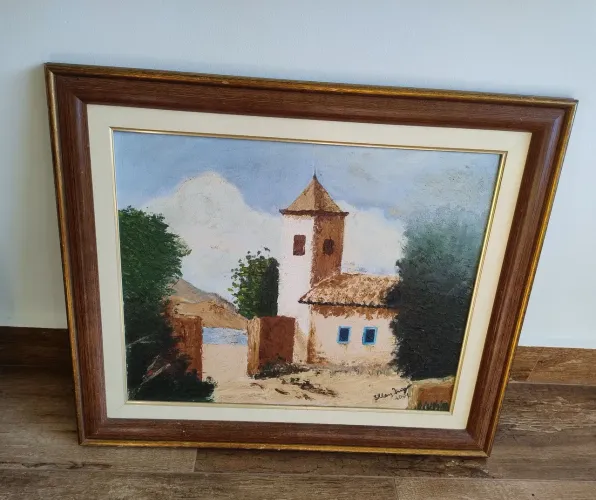 Lindo Quadro pintura em tela 63x53