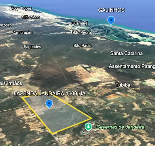 Áreas à venda, CENTRO, Jandaíra, RN