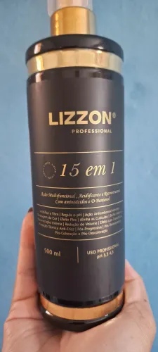 Creme Multifuncional e Sérum capilar Leave-in Blindagem Lizzon