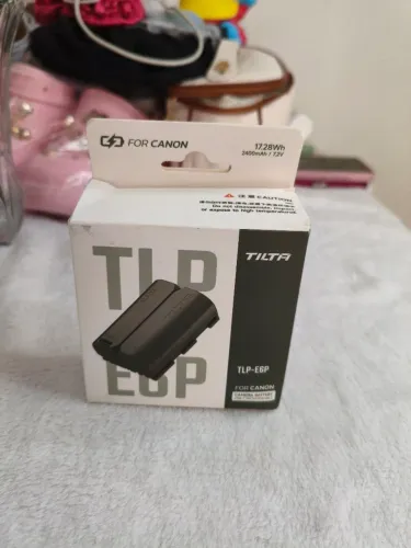 Bateria Tilta TLP-E6P Para Câmeras Canon (Com USB-C) nova sem uso