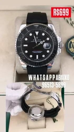 Relógio ROLEX YACHT MASTER AUTOMÁTICO - ENTREGAMOS