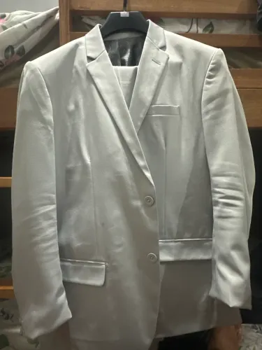Blazer cinza claro