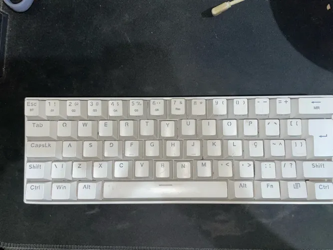 Teclado Mecânico Gamer Redragon Draconic K530w-rgb