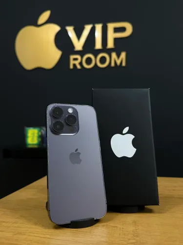 iPhone 14 Pro 256gb roxo semi novo em excelente funcionamento !!