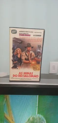 As minas do rei Salomão Vhs original (Alan Quartmain)