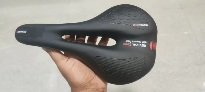 selim bicicleta MTB vazado gel - sela ciclismo estrada